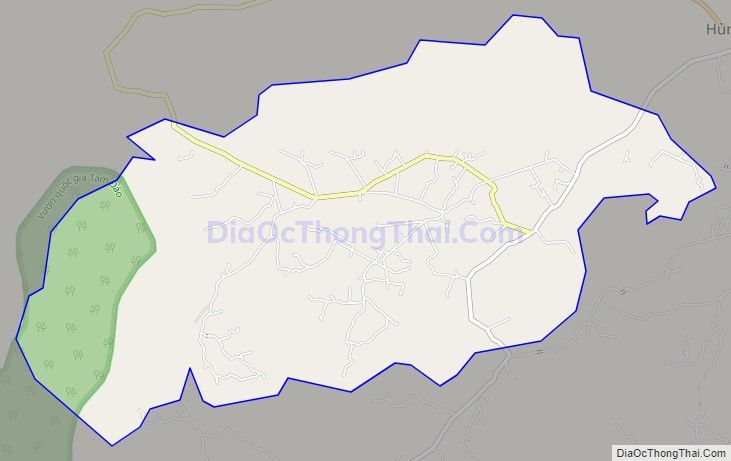 Bản đồ giao thông xã Khôi Kỳ, huyện Đại Từ