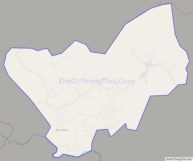 Bản đồ giao thông xã Phú Lạc, huyện Đại Từ