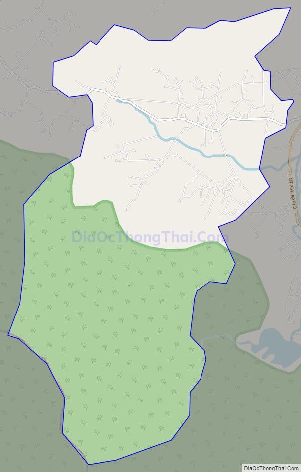 Bản đồ giao thông xã Văn Yên, huyện Đại Từ