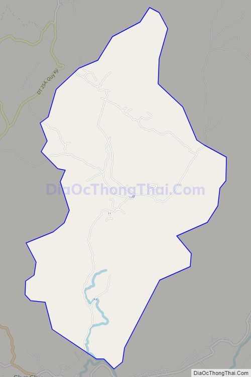 Bản đồ giao thông xã Kim Phượng, huyện Định Hóa