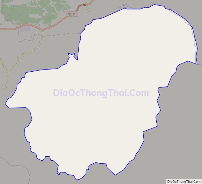 Bản đồ giao thông xã Văn Hán, huyện Đồng Hỷ