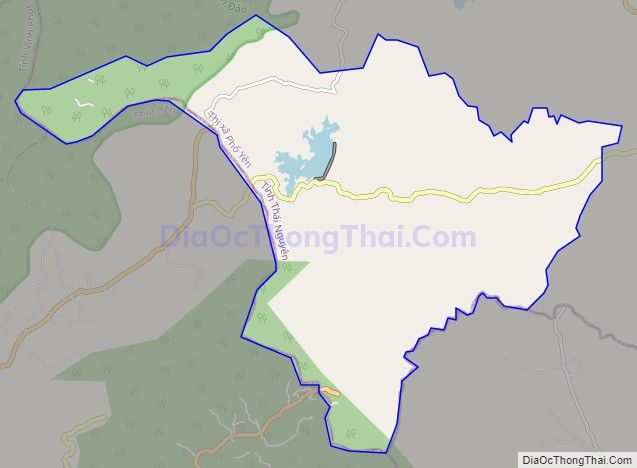 Bản đồ giao thông xã Thành Công, thành phố Phổ Yên