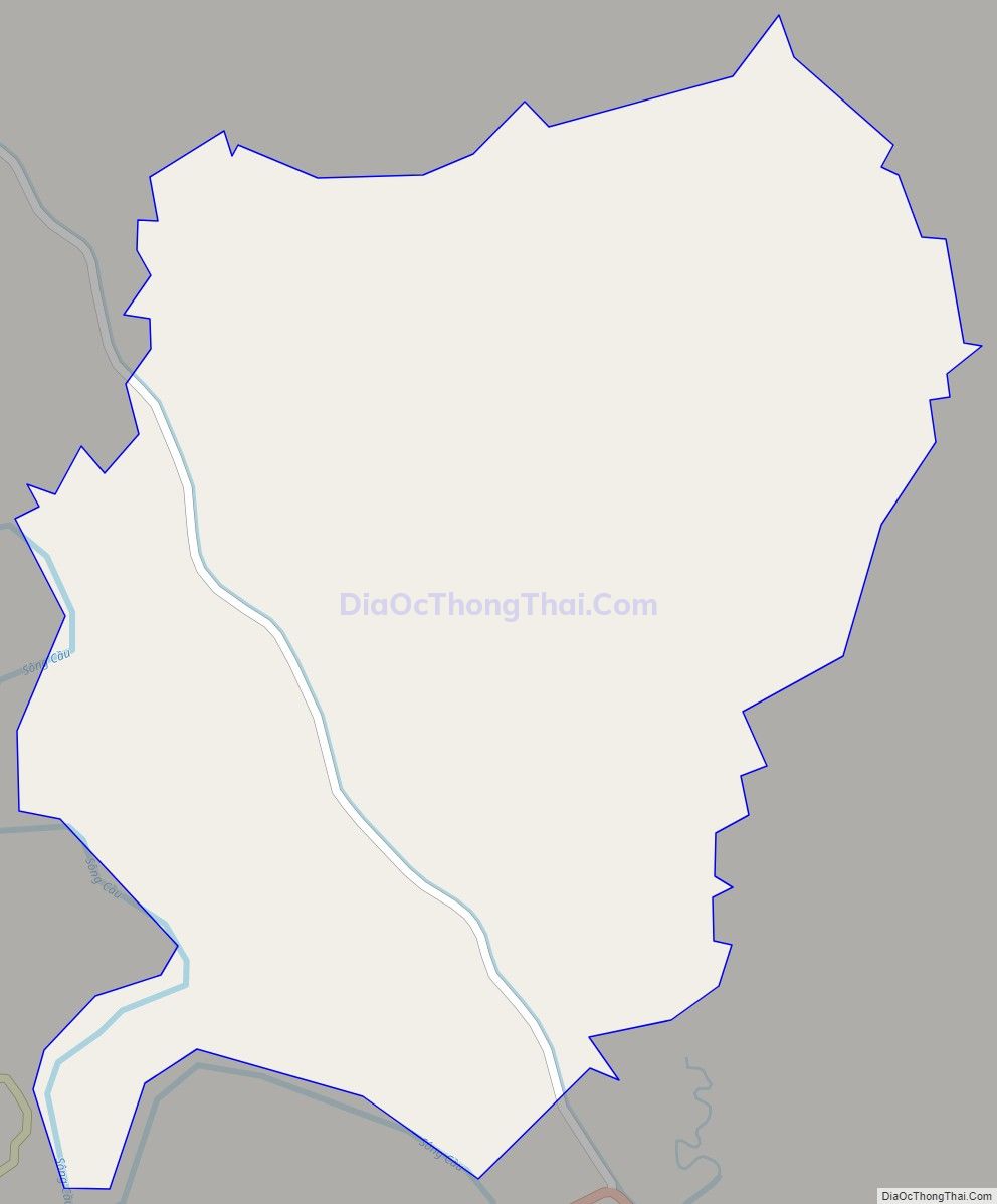 Bản đồ giao thông xã Bảo Lý, huyện Phú Bình