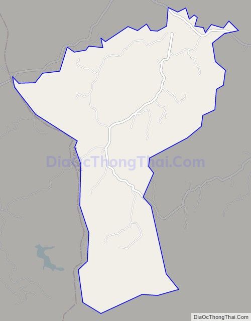 Bản đồ giao thông xã Hợp Thành, huyện Phú Lương