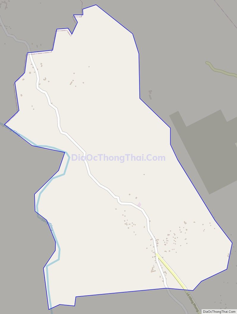 Bản đồ giao thông xã Bá Xuyên, thành phố Sông Công
