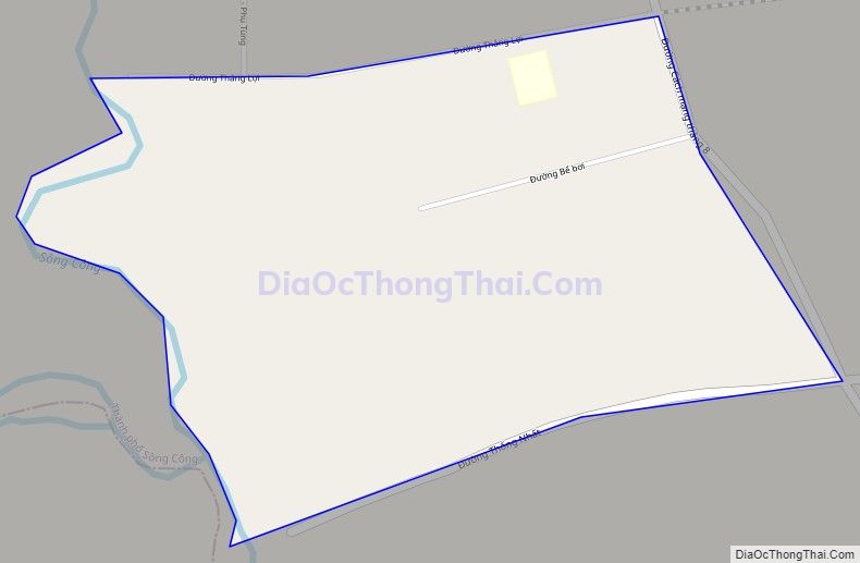 Bản đồ giao thông phường Thắng Lợi, thành phố Sông Công
