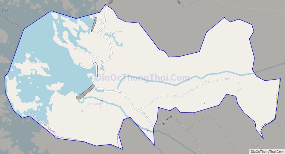 Bản đồ giao thông xã Phúc Trìu, thành phố Thái Nguyên