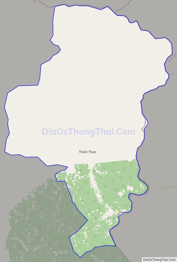 Bản đồ giao thông xã Nghinh Tường, huyện Võ Nhai