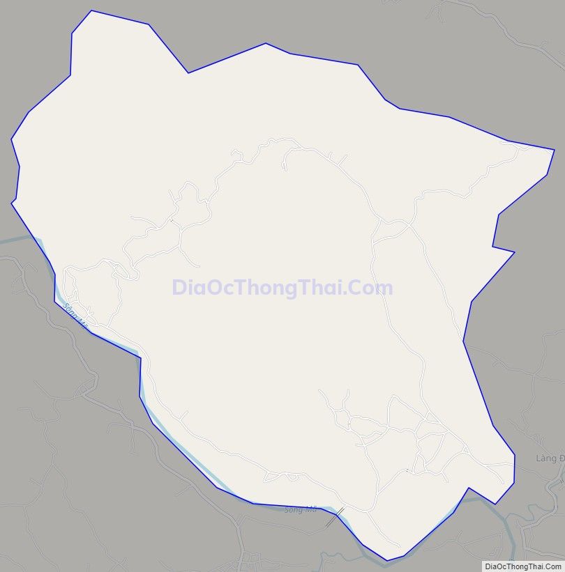 Bản đồ giao thông xã Lương Ngoại, huyện Bá Thước