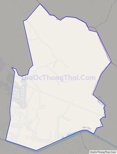 Bản đồ giao thông phường Đông Sơn, thị xã Bỉm Sơn