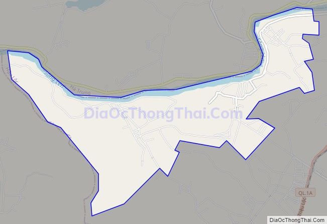 Bản đồ giao thông xã Châu Lộc (cũ), huyện Hậu Lộc