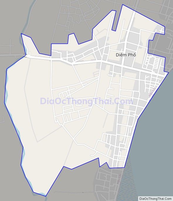 Bản đồ giao thông xã Minh Lộc, huyện Hậu Lộc
