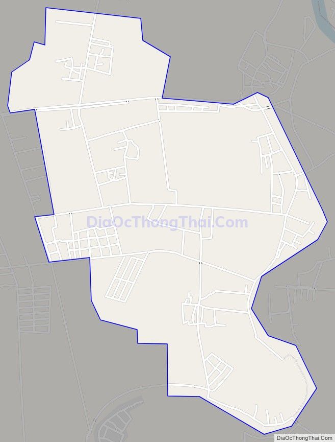 Bản đồ giao thông xã Tuy Lộc, huyện Hậu Lộc