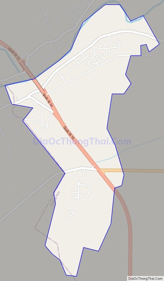 Bản đồ giao thông xã Hoằng Minh (cũ), huyện Hoằng Hóa