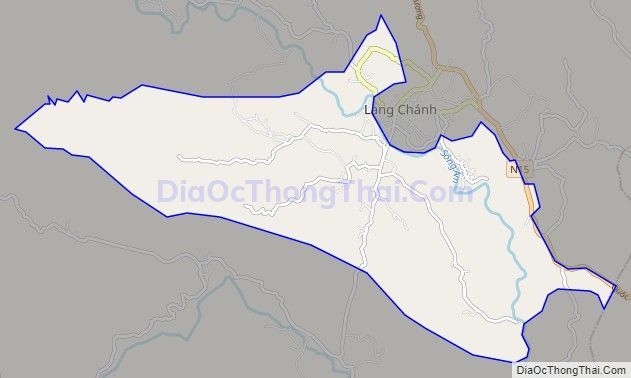 Bản đồ giao thông xã Quang Hiến (cũ), huyện Lang Chánh