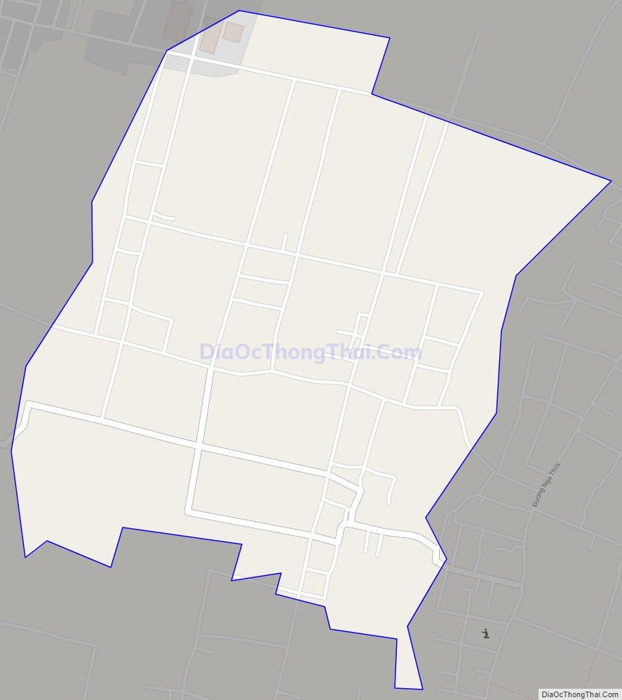 Bản đồ giao thông xã Nga Hưng (cũ), huyện Nga Sơn