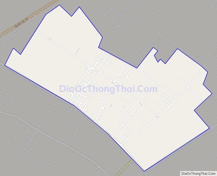 Bản đồ giao thông xã Nga Thành, huyện Nga Sơn