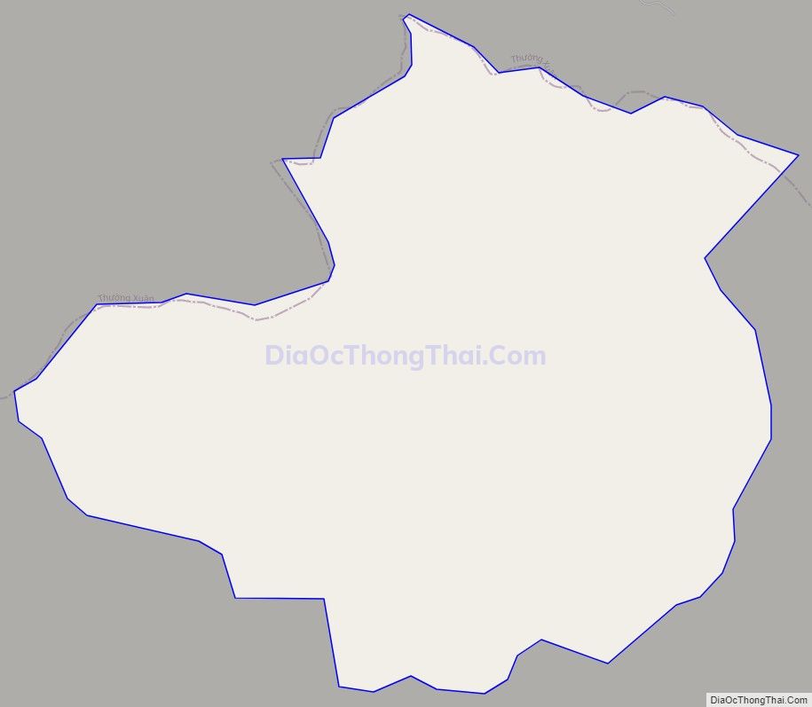 Bản đồ giao thông xã Thanh Sơn, huyện Như Xuân