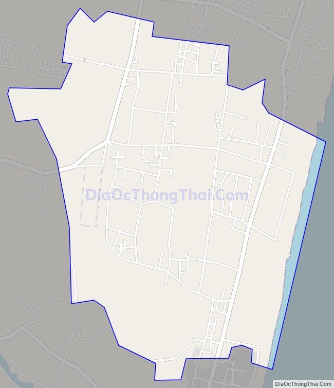 Bản đồ giao thông xã Quảng Lợi (cũ), huyện Quảng Xương