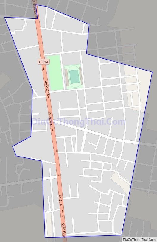 Bản đồ giao thông Thị trấn Sơn Lư, huyện Quan Sơn