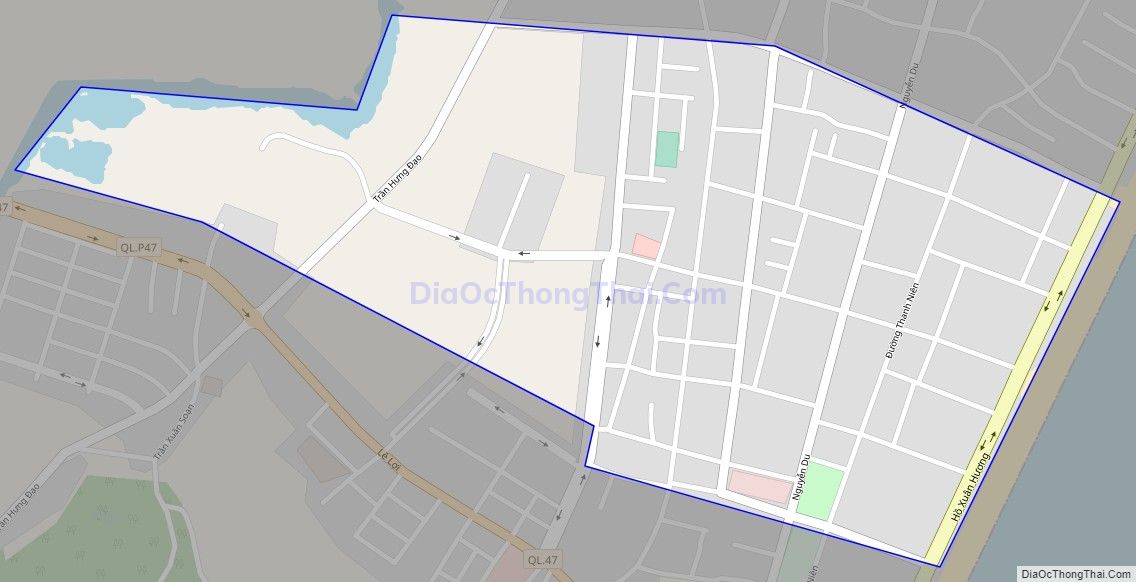 Bản đồ giao thông phường Bắc Sơn, thành phố Sầm Sơn