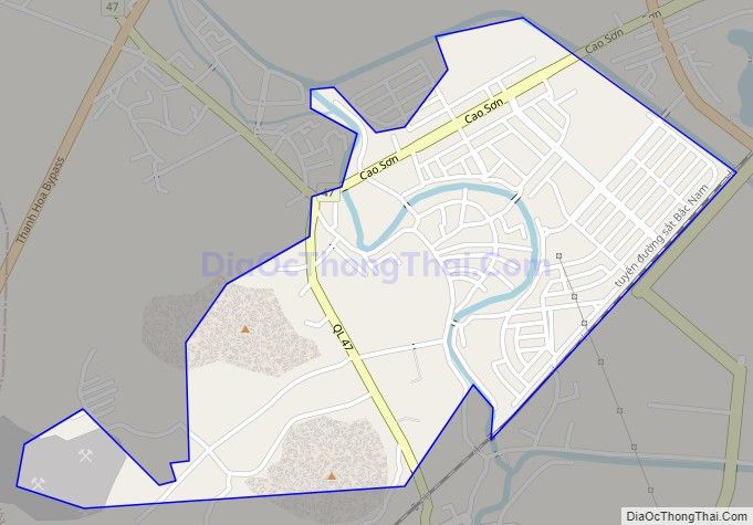 Bản đồ giao thông phường An Hoạch (cũ), thành phố Thanh Hóa