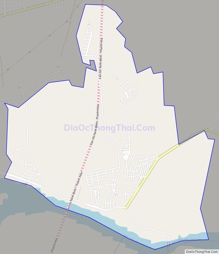 Bản đồ giao thông xã Thiệu Hợp, huyện Thiệu Hóa