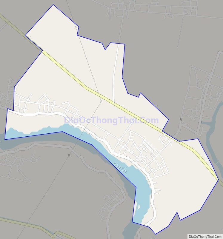 Bản đồ giao thông xã Thiệu Tiến, huyện Thiệu Hóa