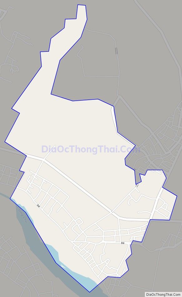 Bản đồ giao thông xã Phú Yên (cũ), huyện Thọ Xuân