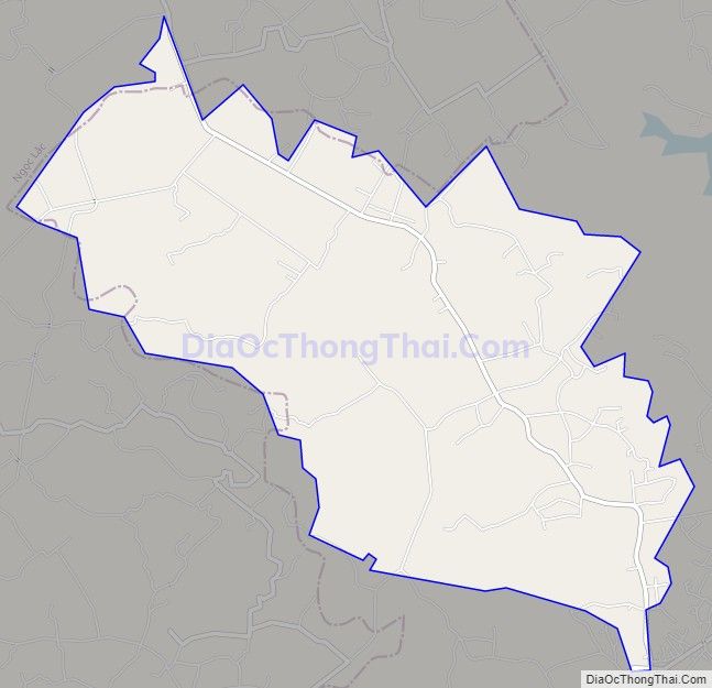 Bản đồ giao thông xã Xuân Châu (cũ), huyện Thọ Xuân