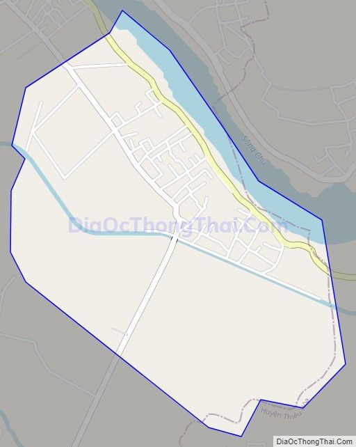 Bản đồ giao thông xã Xuân Khánh (cũ), huyện Thọ Xuân