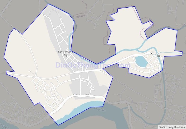 Bản đồ giao thông xã Xuân Tân (cũ), huyện Thọ Xuân