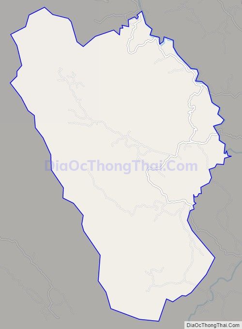 Bản đồ giao thông xã Luận Khê, huyện Thường Xuân