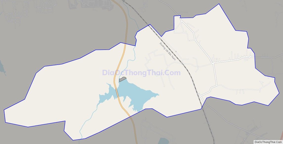Bản đồ giao thông xã Định Hải, thị xã Nghi Sơn