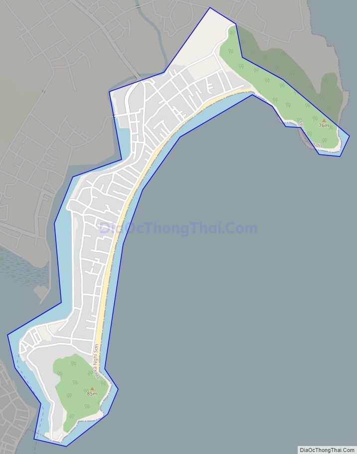 Bản đồ giao thông phường Hải Thanh, thị xã Nghi Sơn