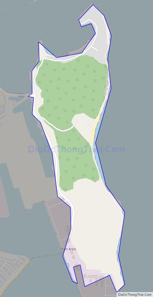Bản đồ giao thông xã Nghi Sơn, thị xã Nghi Sơn