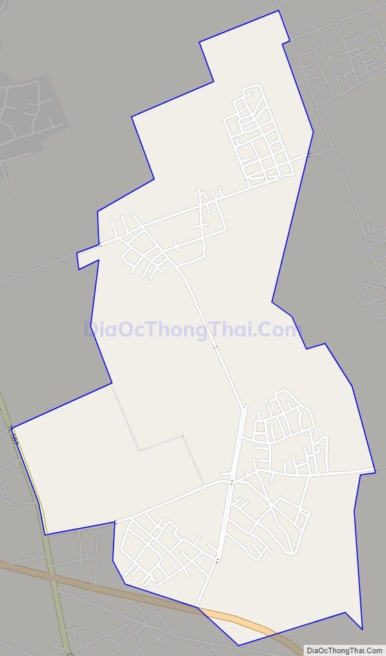 Bản đồ giao thông xã Nông Trường, huyện Triệu Sơn
