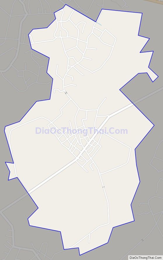 Bản đồ giao thông xã Xuân Thọ, huyện Triệu Sơn