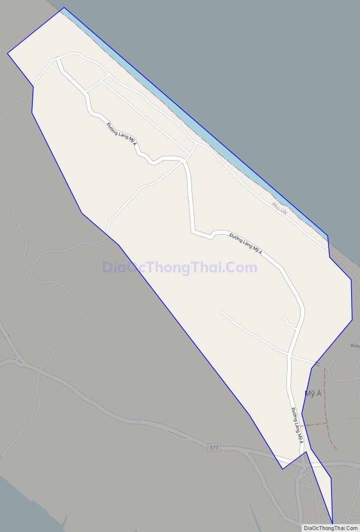 Bản đồ giao thông xã Vinh Hải (cũ), huyện Phú Lộc