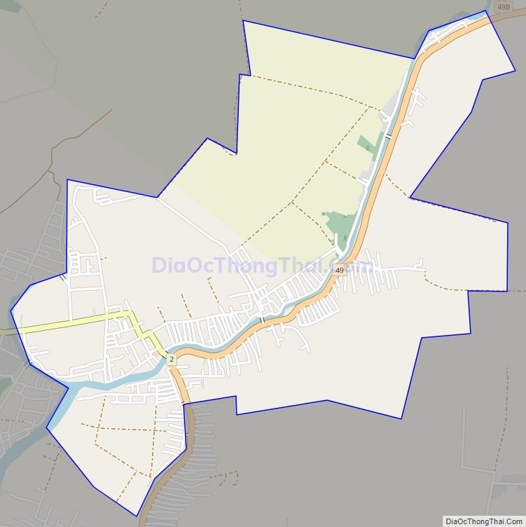 Bản đồ giao thông xã Phú Dương, thành phố Huế
