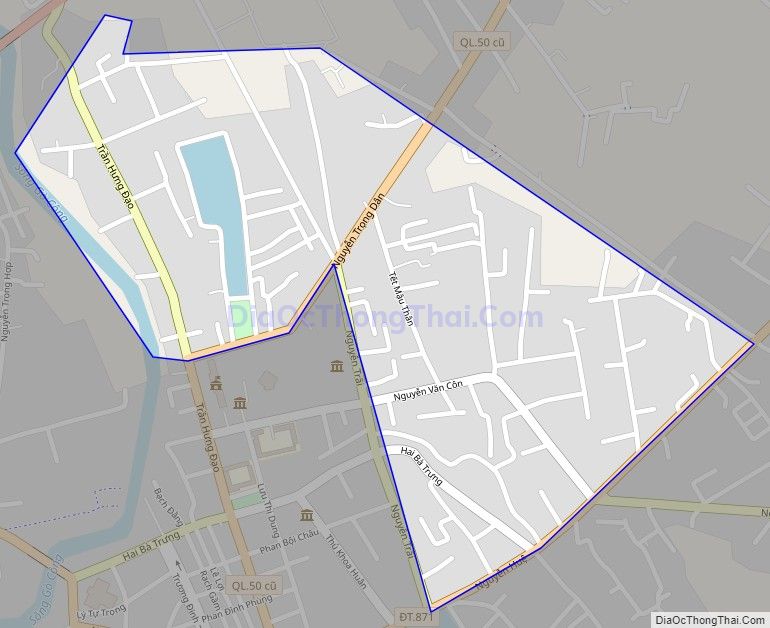 Bản đồ giao thông Phường 3, thị xã Gò Công