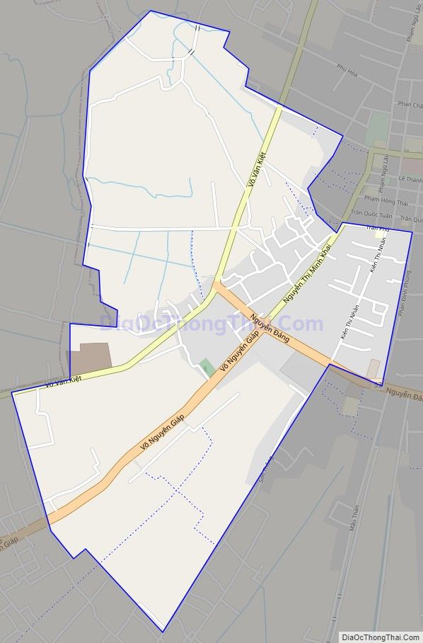 Bản đồ giao thông Phường 7, thành phố Trà Vinh