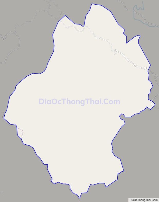 Bản đồ giao thông xã Hà Lang, huyện Chiêm Hóa