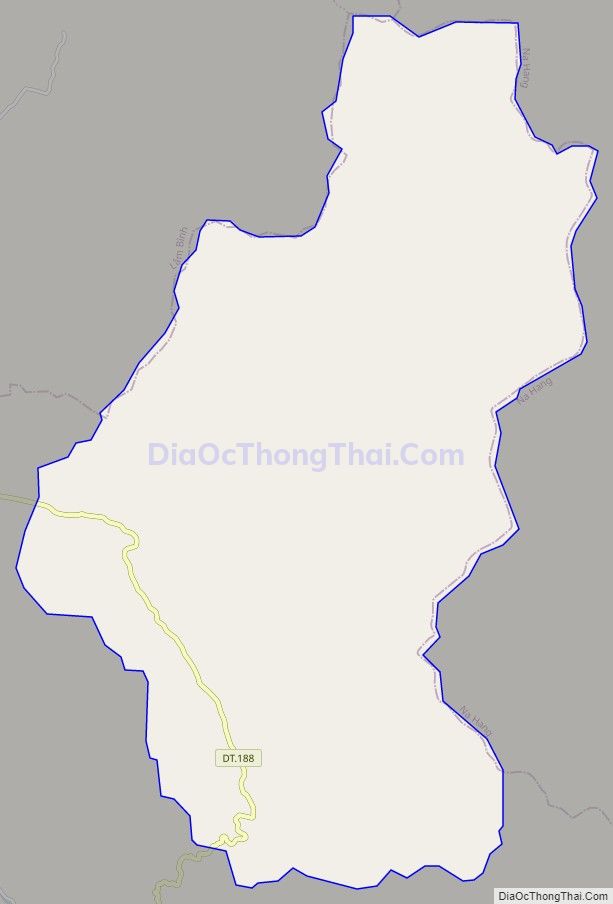 Bản đồ giao thông xã Phúc Sơn, huyện Chiêm Hóa