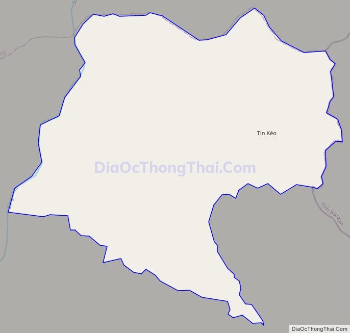 Bản đồ giao thông xã Yên Lập, huyện Chiêm Hóa