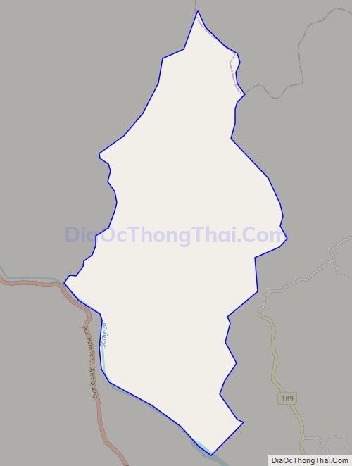 Bản đồ giao thông xã Minh Dân, huyện Hàm Yên