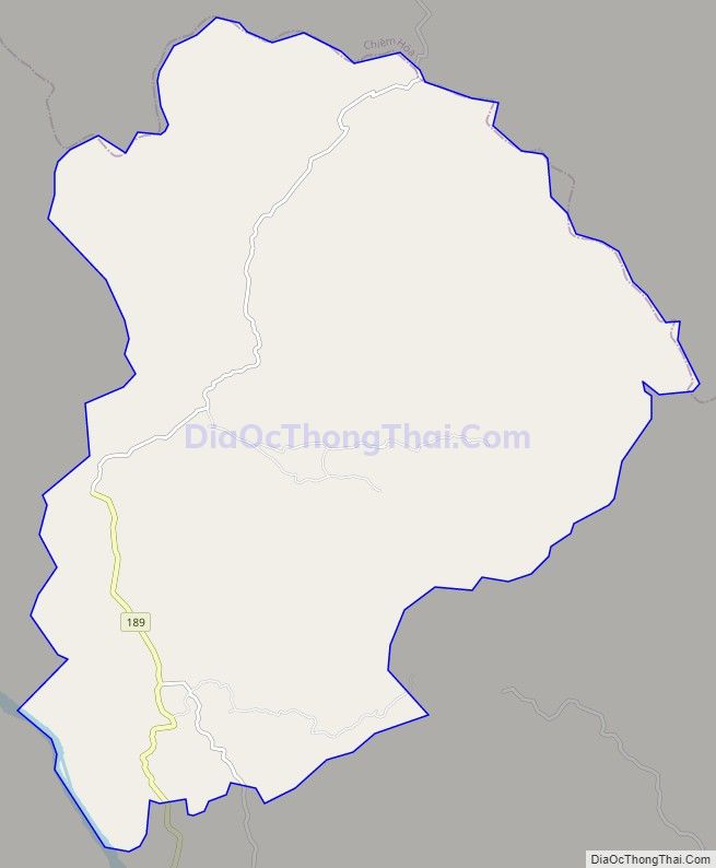 Bản đồ giao thông xã Phù Lưu, huyện Hàm Yên