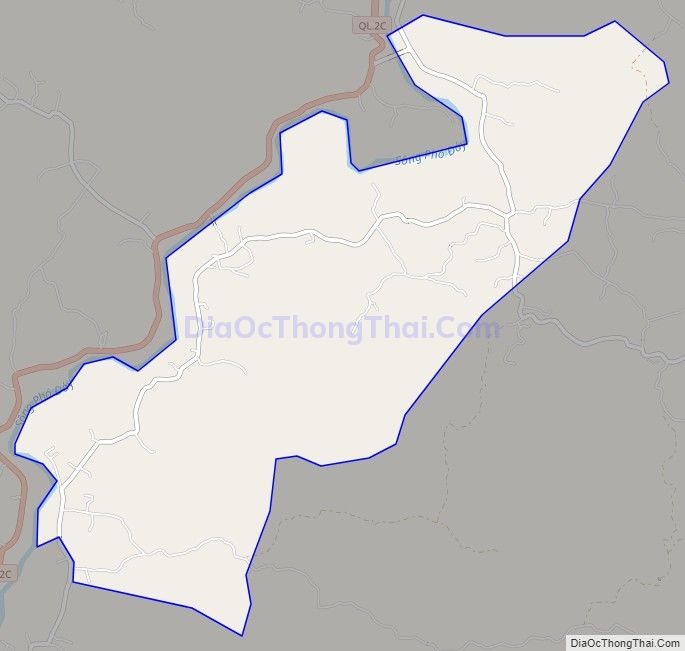 Bản đồ giao thông xã Bình Yên, huyện Sơn Dương