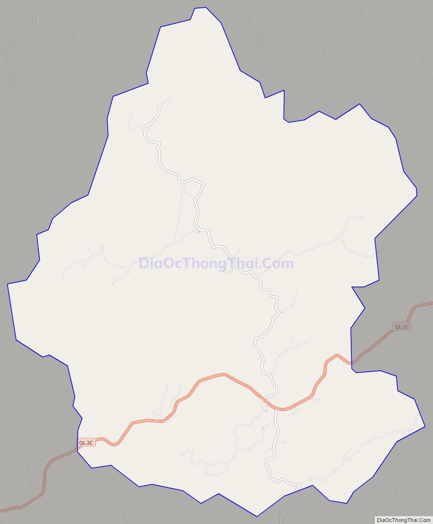 Bản đồ giao thông xã Đạo Viện, huyện Yên Sơn