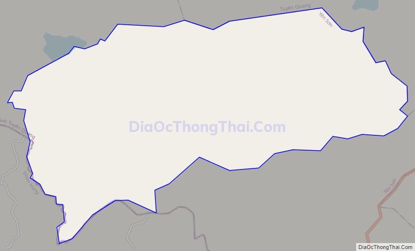 Bản đồ giao thông xã Nhữ Khê, huyện Yên Sơn